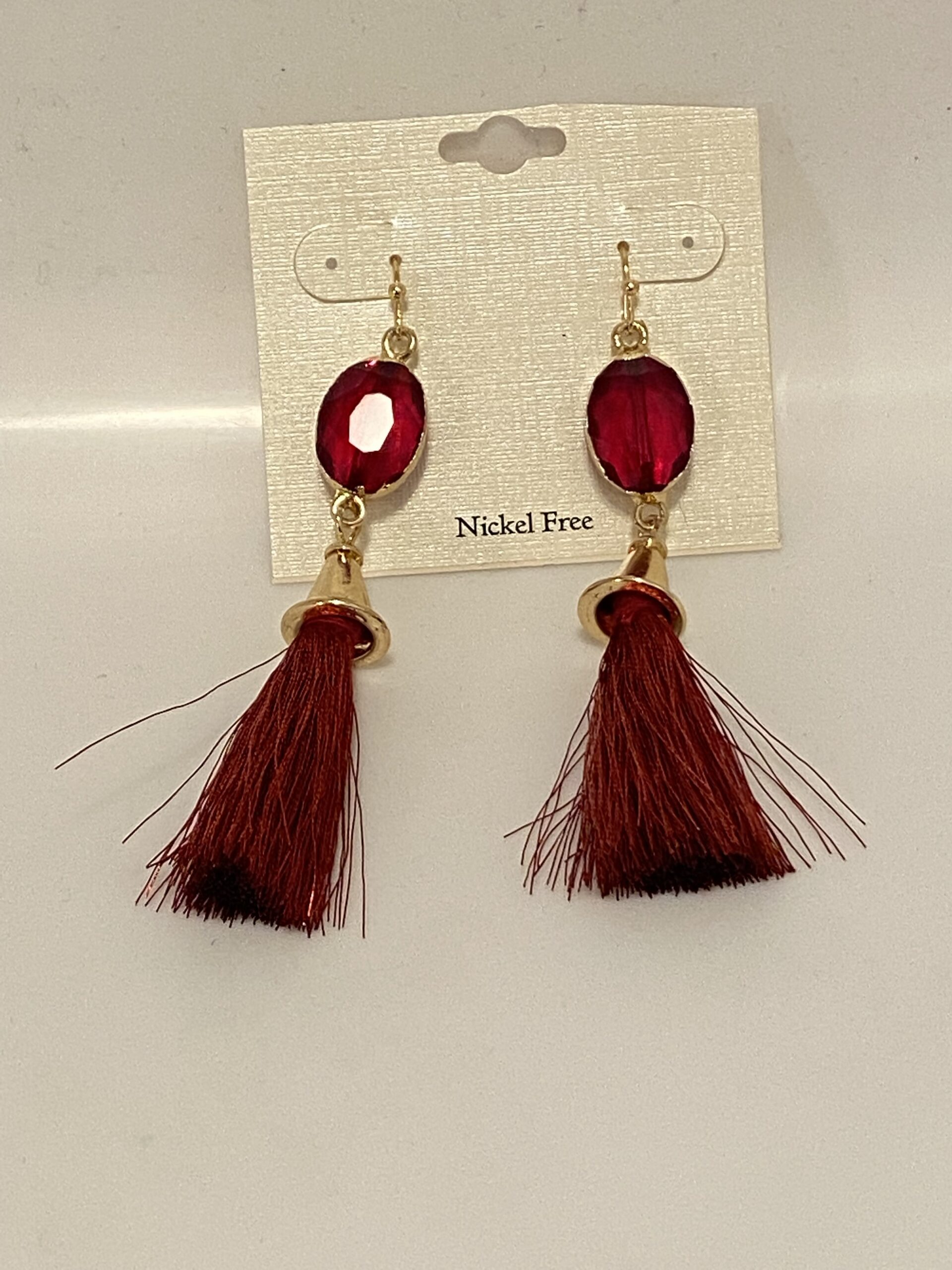 Get Red Sequin Tassel Earrings at ₹ 600 | LBB Shop