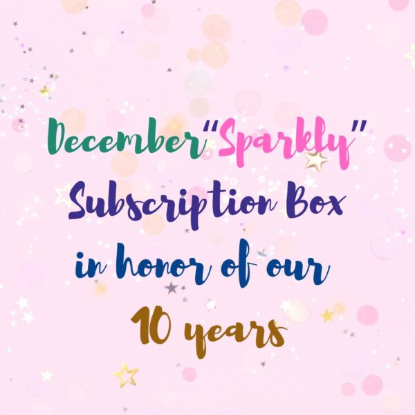 '1 December SPARKLY subscription box