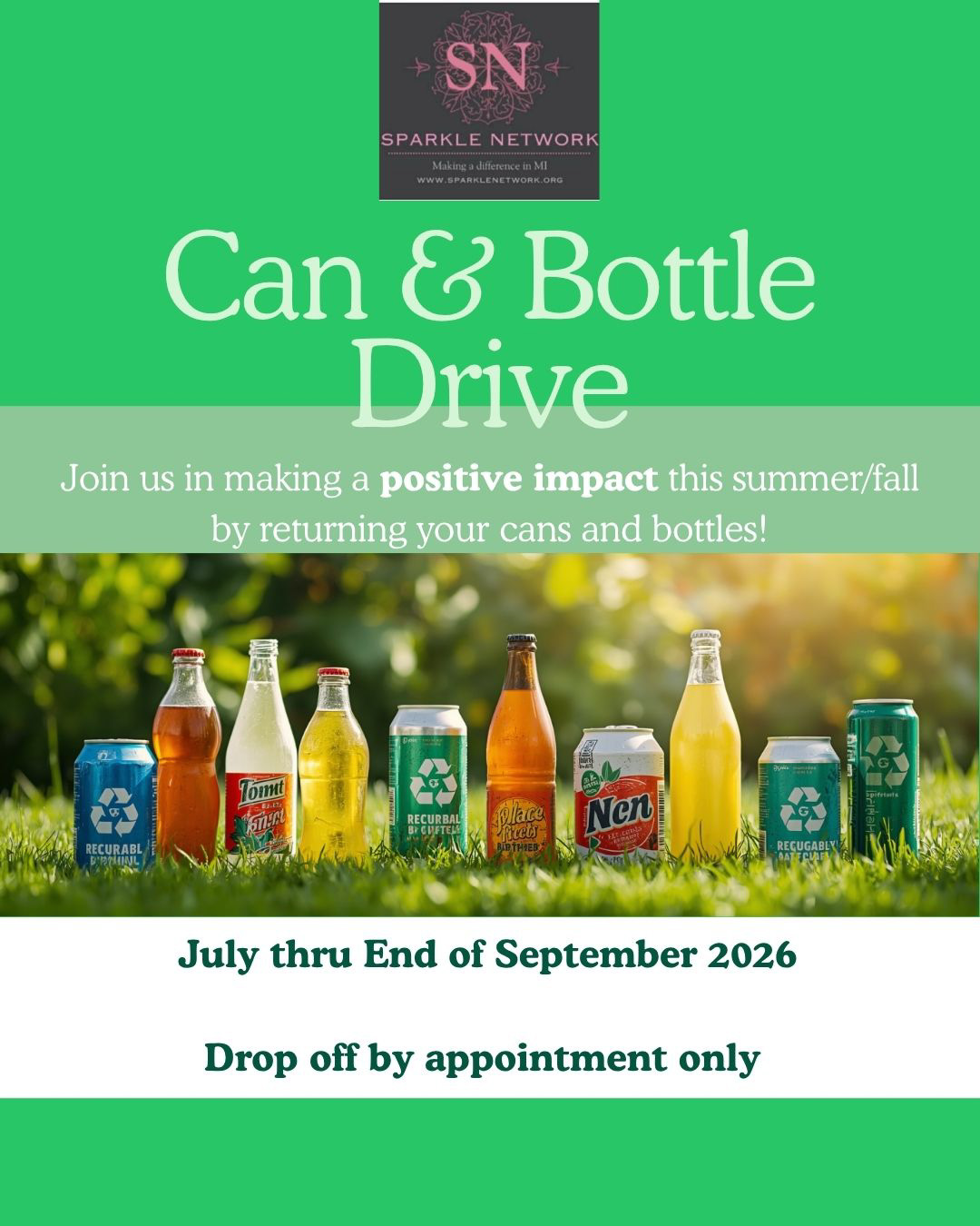 Returnable Cans & Bottles Pickup Post - 1